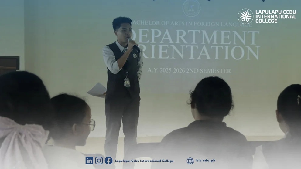 LCIC Departmental Orientation